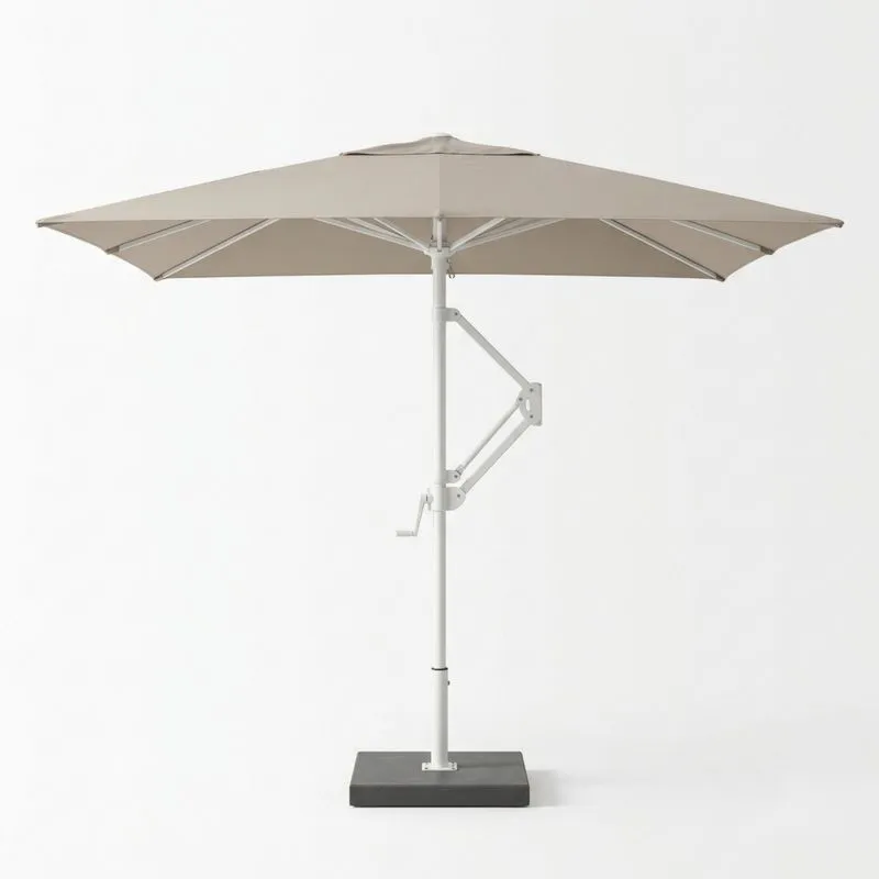 Parasol de Jardín de Aluminio Beige 300 cm-seltrivaria