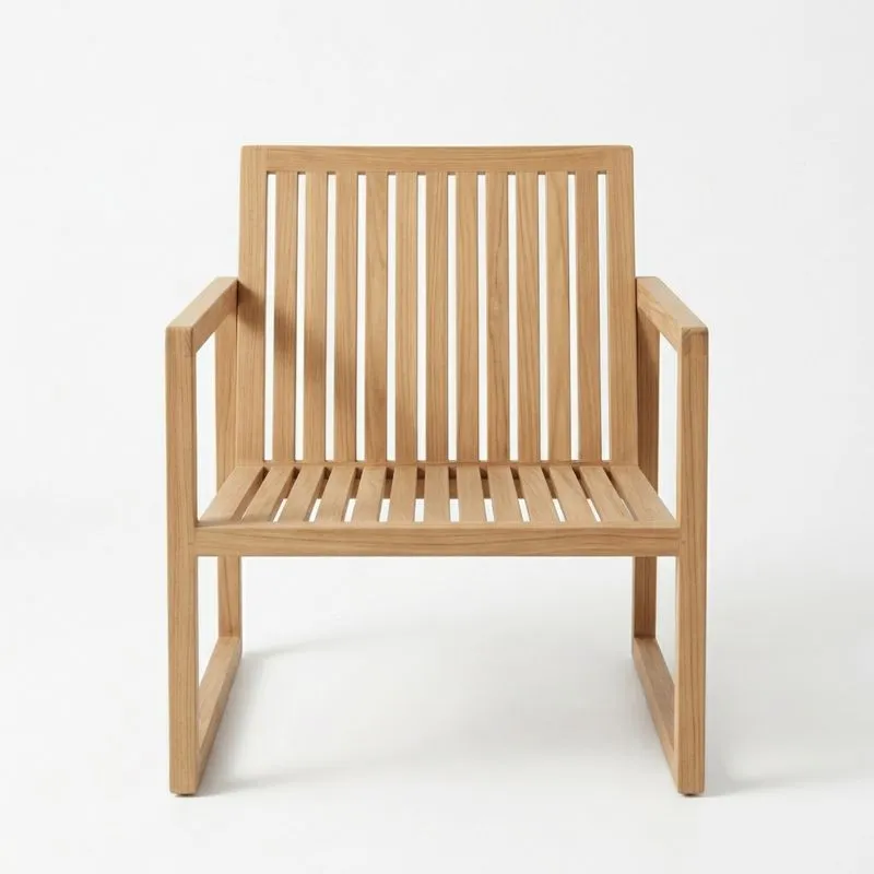 Silla de Jardín de Madera de Roble-seltrivaria