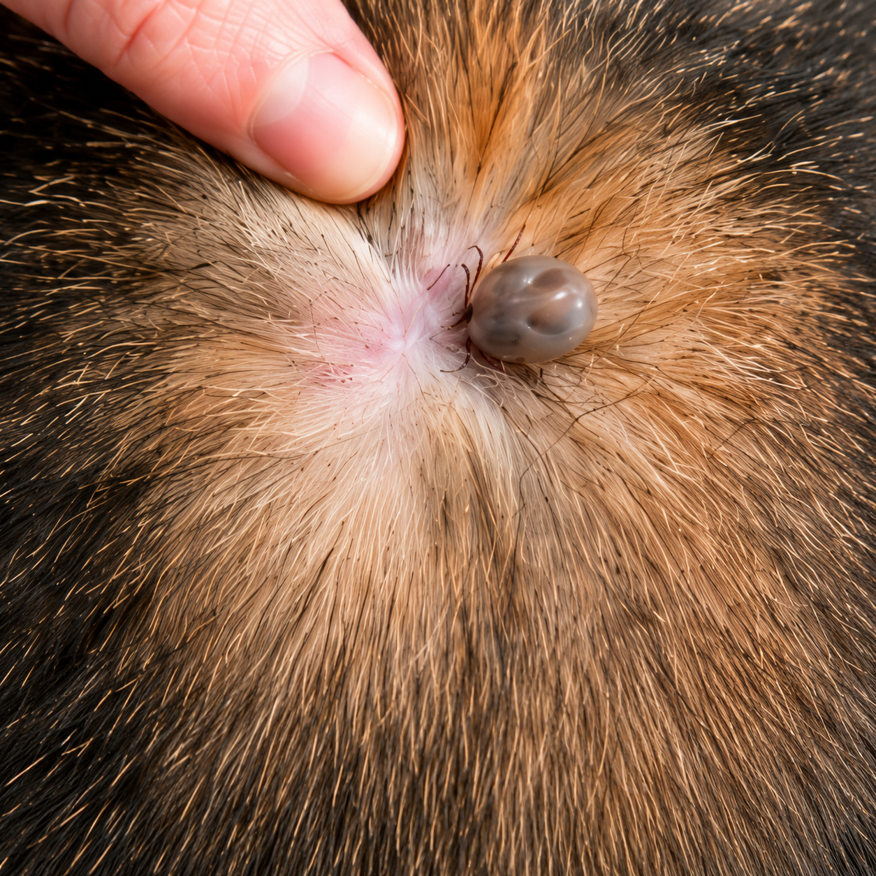 Visible irritation & pest activity
