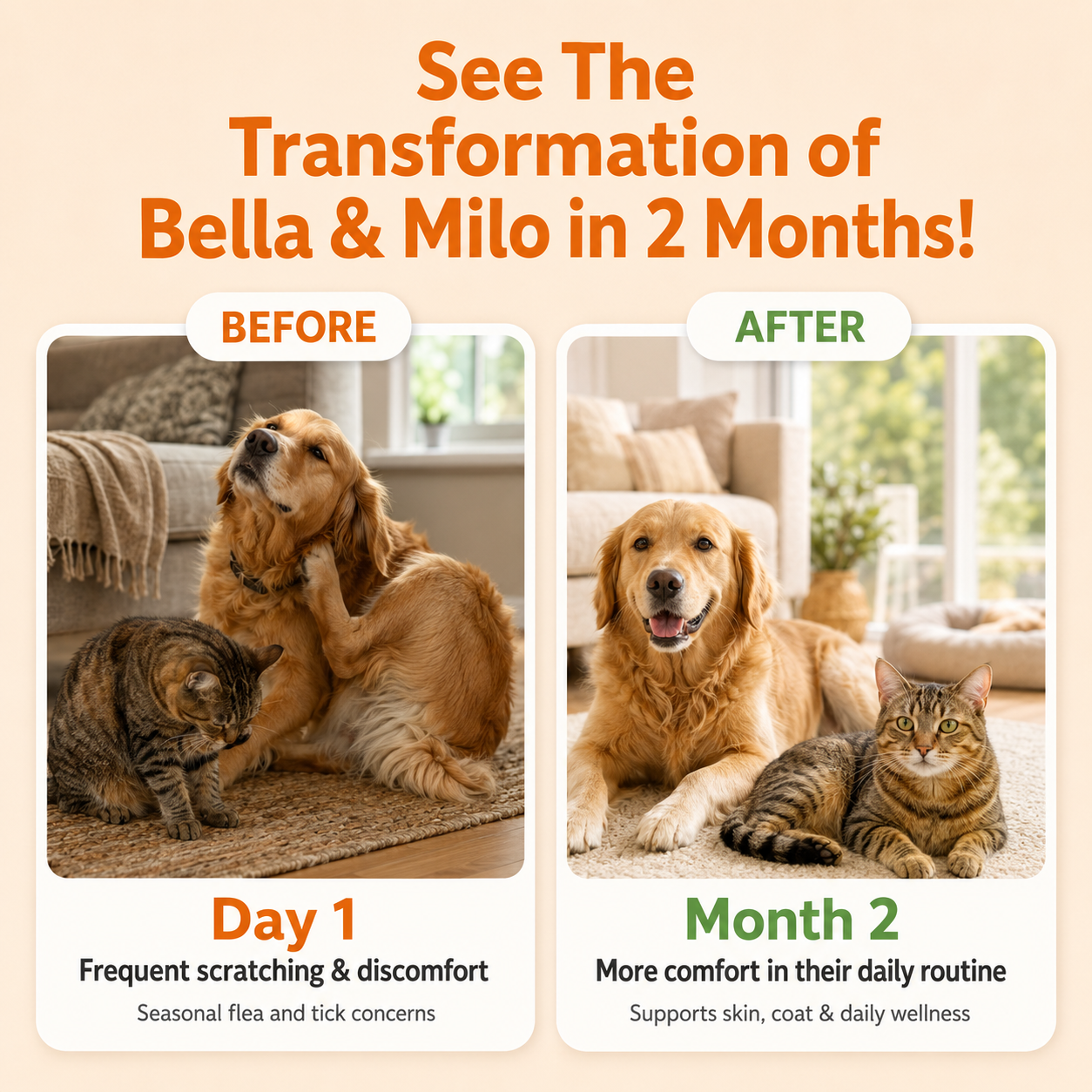 Carmelie Flea Support Drops for Cats & Dogs