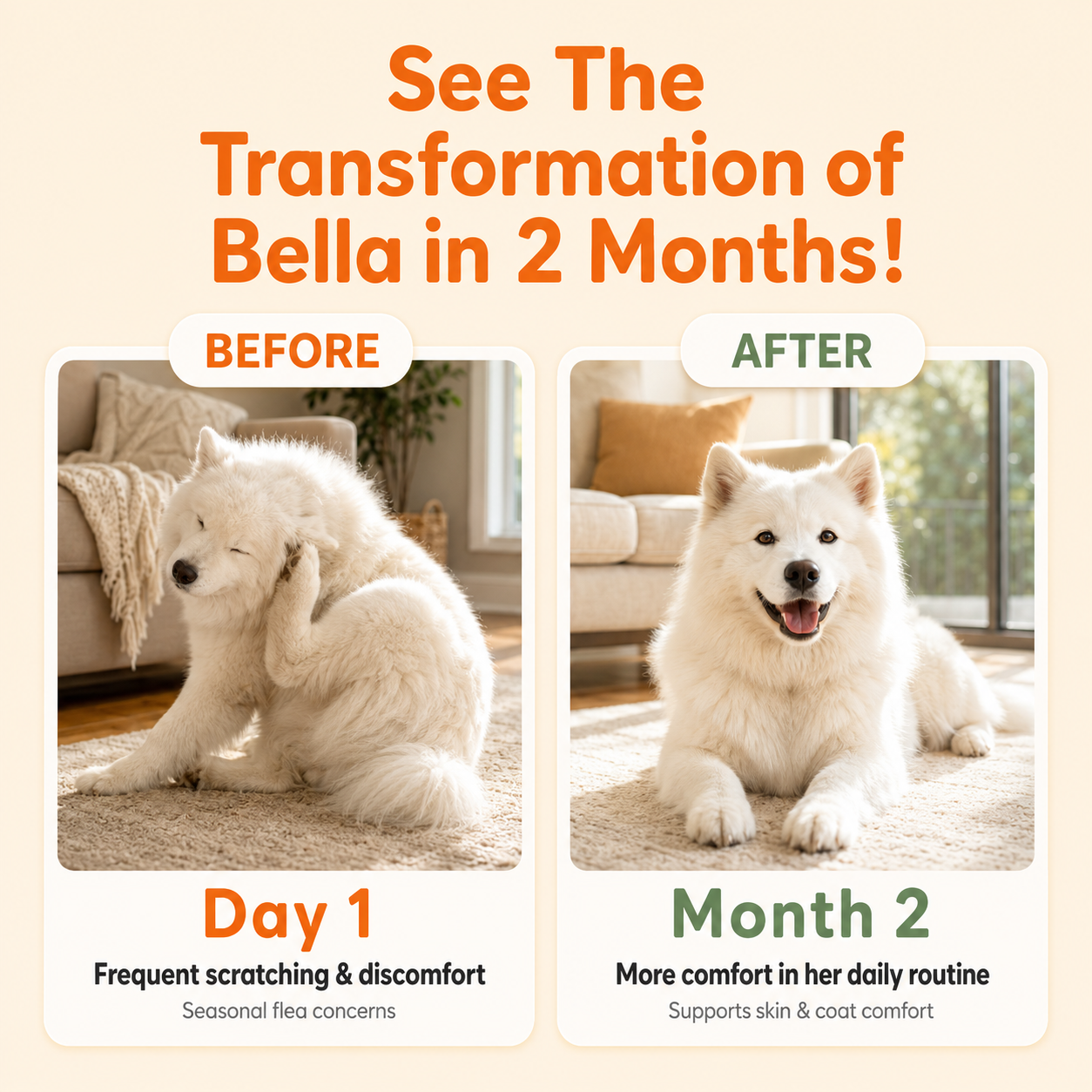 Carmelie Flea Support Chews For Dogs