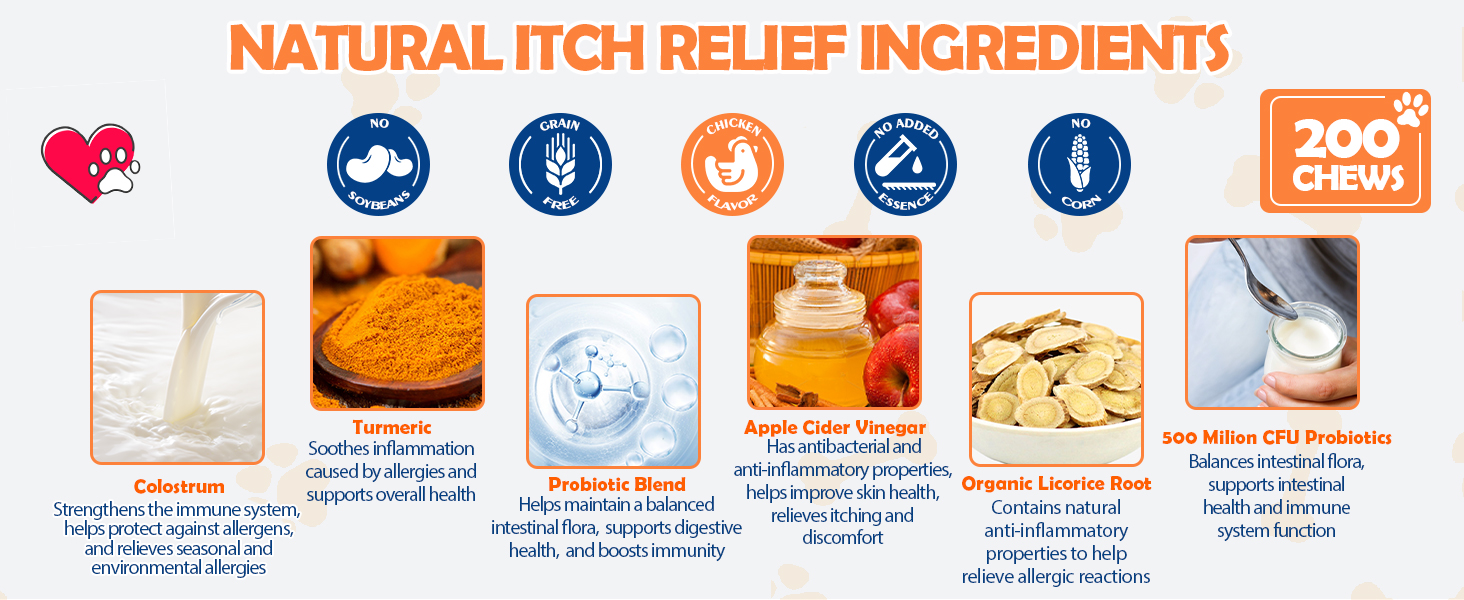 Itchy &amp; Paw Licking Allergy Relief
