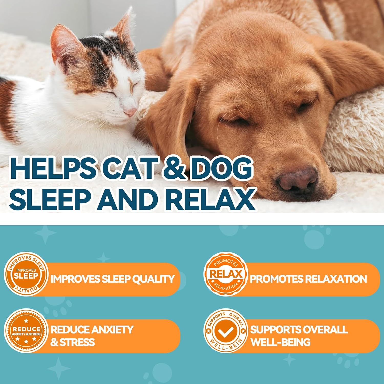 Carmelie Melatonin Sleep Support Drops for Dogs & Cats