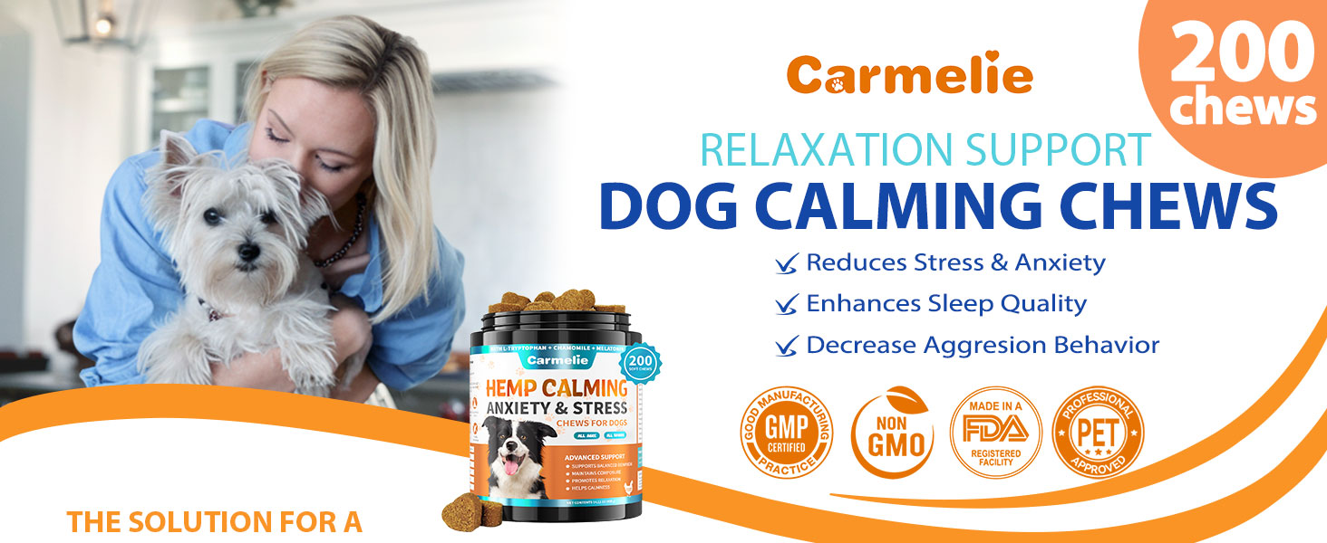 dog calming chews
