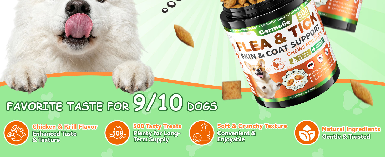 flea and tick treatment for dogs