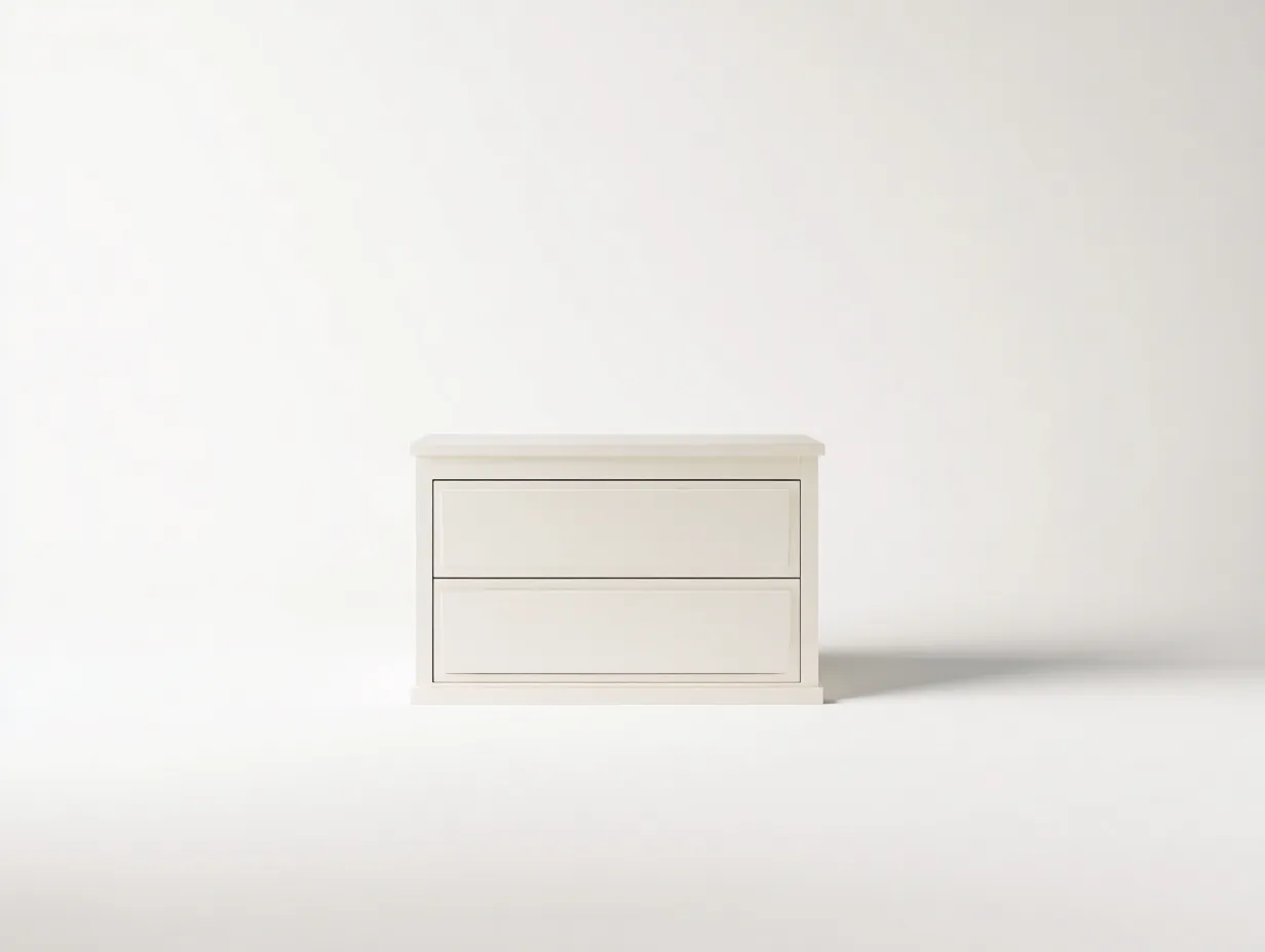 Comodino-MDF-60x42x48 cm-bianco-stile minimalista-Dengetden