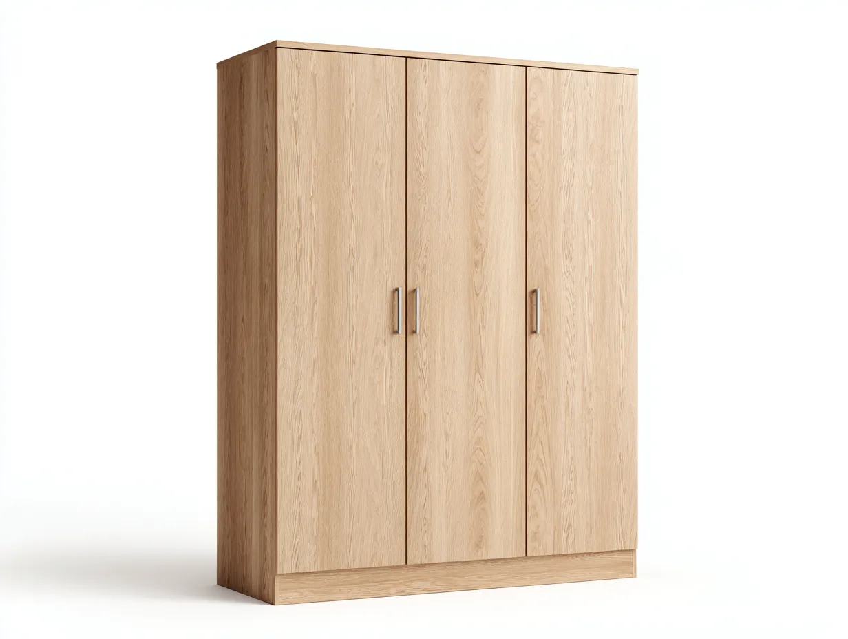 Armadio - Legno - 165x60x200 cm - Marrone - Stile moderno-Dengetden