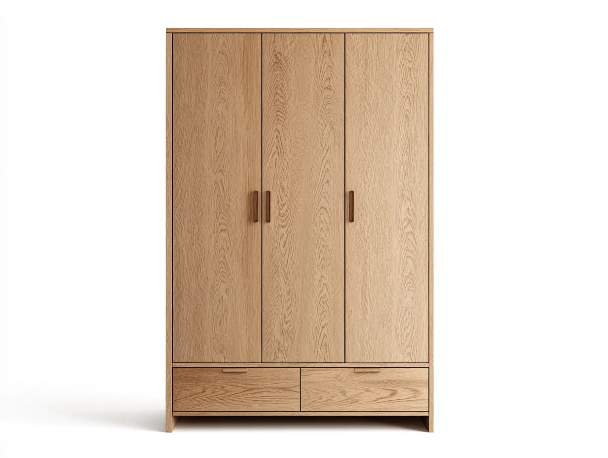 Armadio - Legno - 170x60x200 cm - Marrone - Stile moderno-Dengetden