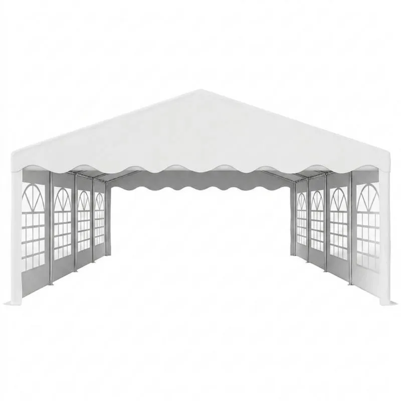 Carpa de Lona con Ventanas Laterales-Sylverando