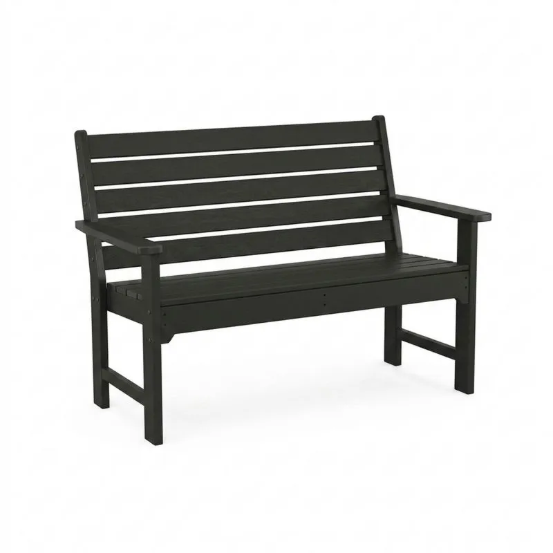 Banco de madera de acacia negra-Sylverando