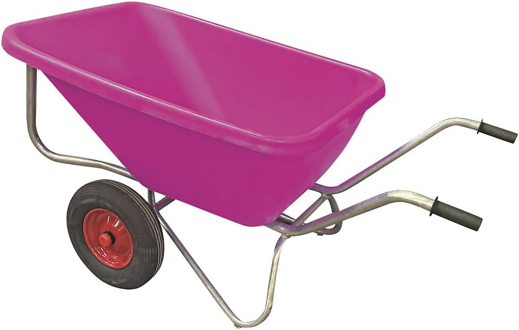 MATADOR Brouette Débutant Cadre Tubulaire Ovale Polyuréthane Anti Crevaison Chariot Atelier Transport-Roluxyhome