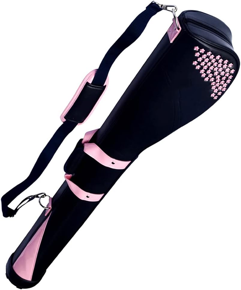 GVNFJKJK Mini Sac de Golf Léger Femme Portable Bandoulière Rose - Sac Golf Compact Femme - Transport Facile-Roluxyhome
