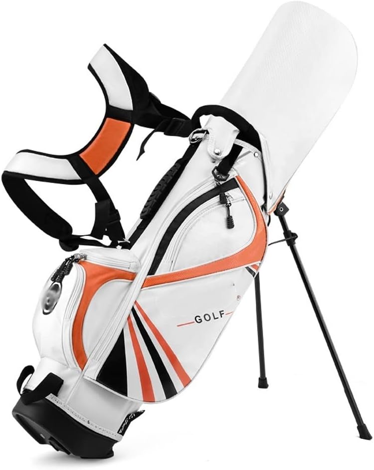 GVNFJKJK Sac de Golf Léger Sunday Support Practice Orange 42.9x12.2inch - Sac Golf Practice - Ultra Léger-Roluxyhome