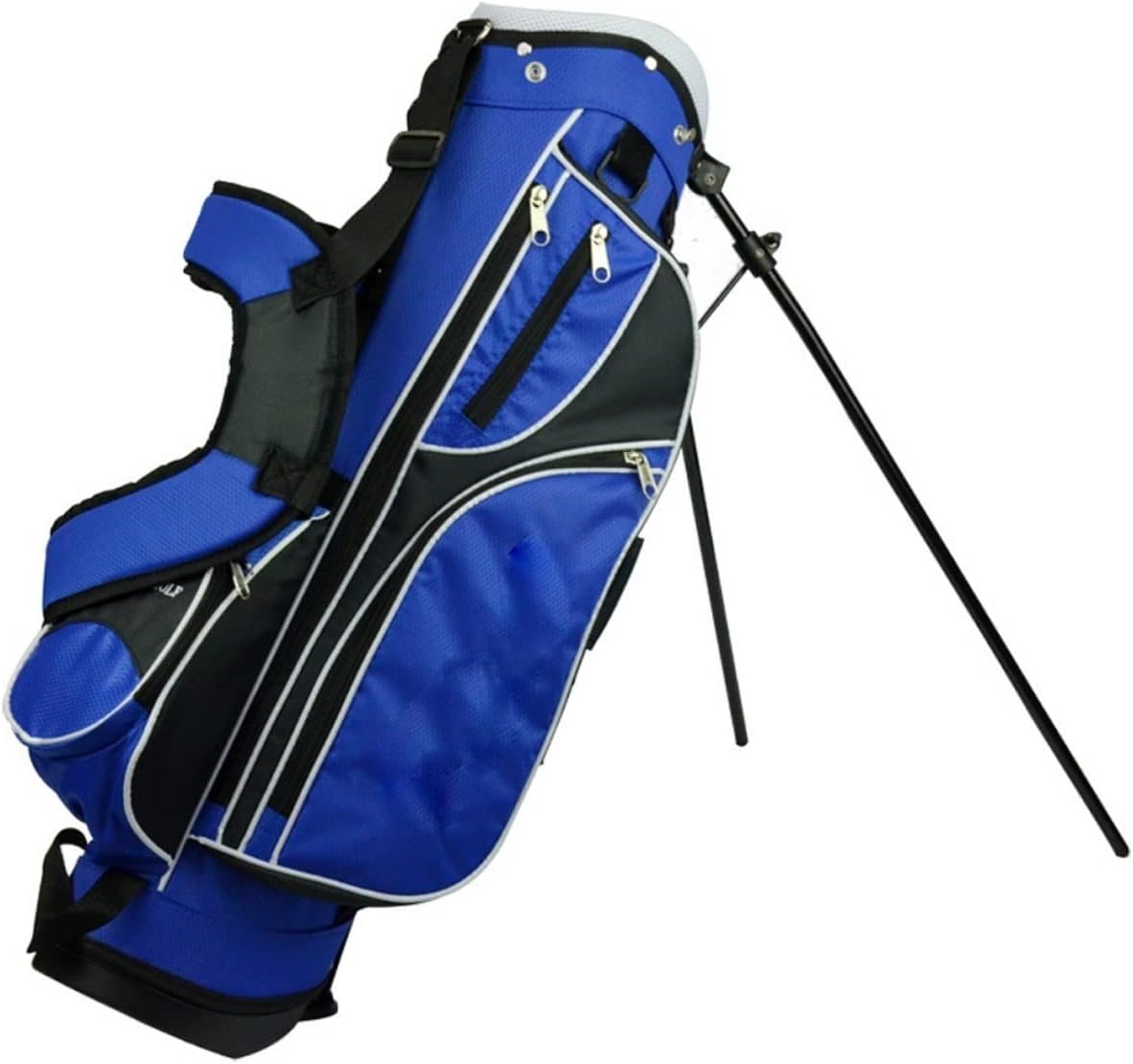GVNFJKJK Sac de Golf Léger Support 7 à 9 Clubs 4 Voies Bleu Portable Nettoyage Facile - Sac Golf Compact - Transport Simple-Roluxyhome