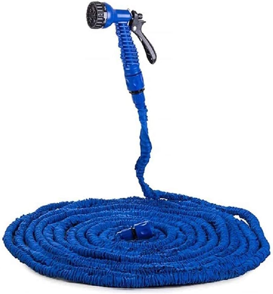 Tuyau d Arrosage Extensible Multifonction 25ft 100ft 7 Modes Jet Eau Jardin Lavage Voiture Animaux-Roluxyhome