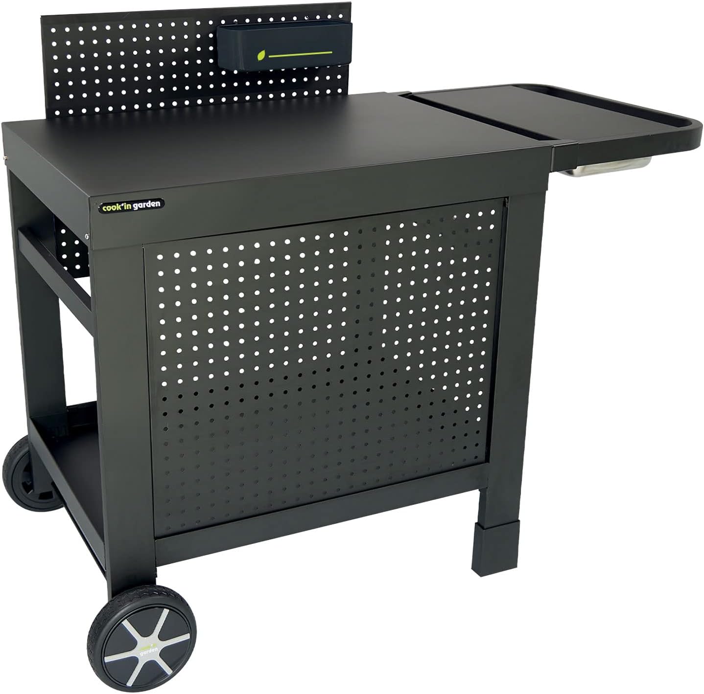 Cook in Garden desserte REVA 110 premium chariot barbecue cuisine exterieure acier-Roluxyhome