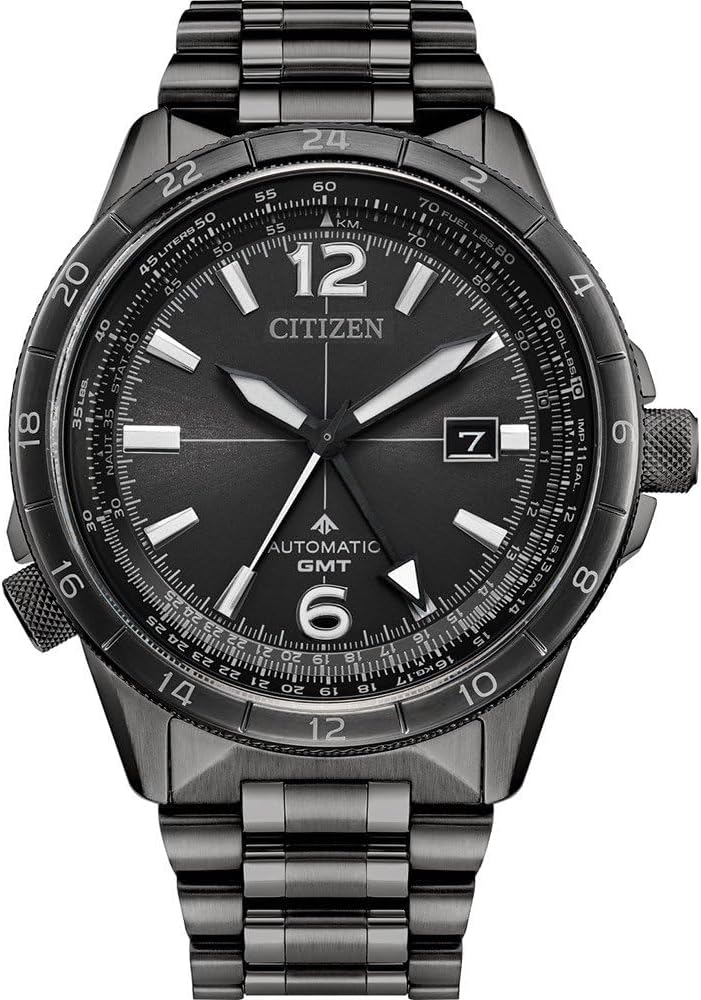 Citizen Montre Homme Automatique Acier Inoxydable Style Classique Mécanisme Japonais Haute Précision - Montre Automatique Citizen Homme-Roluxyhome