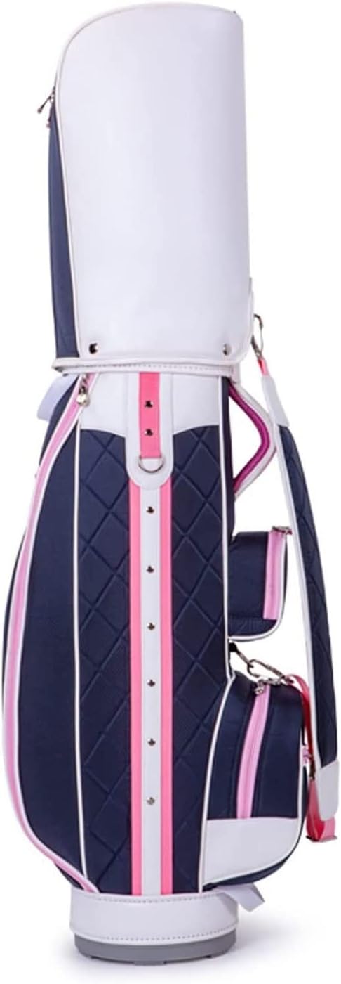 GVNFJKJK Sac de Golf Léger Portable Standard Hommes Femmes Peu Encombrant Pink - Sac Golf Support - Facile Transport-Roluxyhome