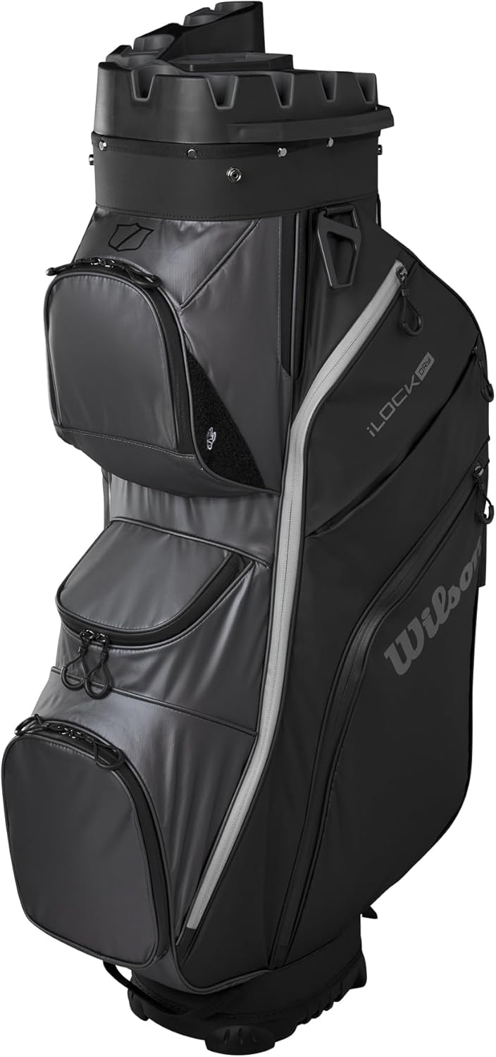 Wilson Sac de golf chariot Noir Gris Rouge-Roluxyhome