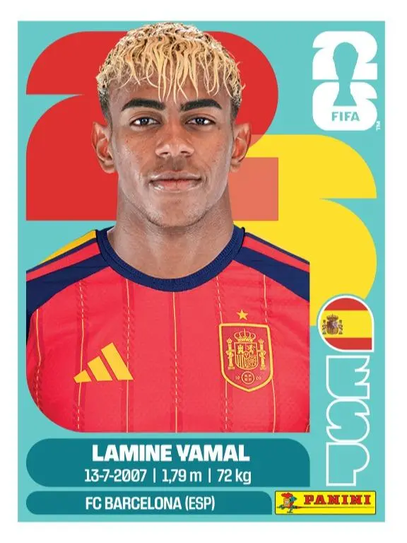 FIFA World Cup 2026 Official Sticker Collection - 25/50 Pack Box