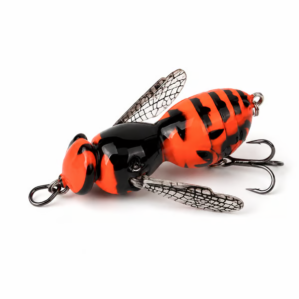 🔥 Last Day 49% OFF 🐝 Bionic Wasp Topwater Lure That Triggers Explosive Strikes