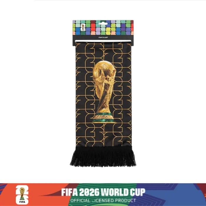 【FIFA World Cup 26】Licensed Fan Gear Set Premium Soccer Gifts: Shatterproof Beer Glass, Rowdy Cup, Scarf & Water Bottle Bundle
