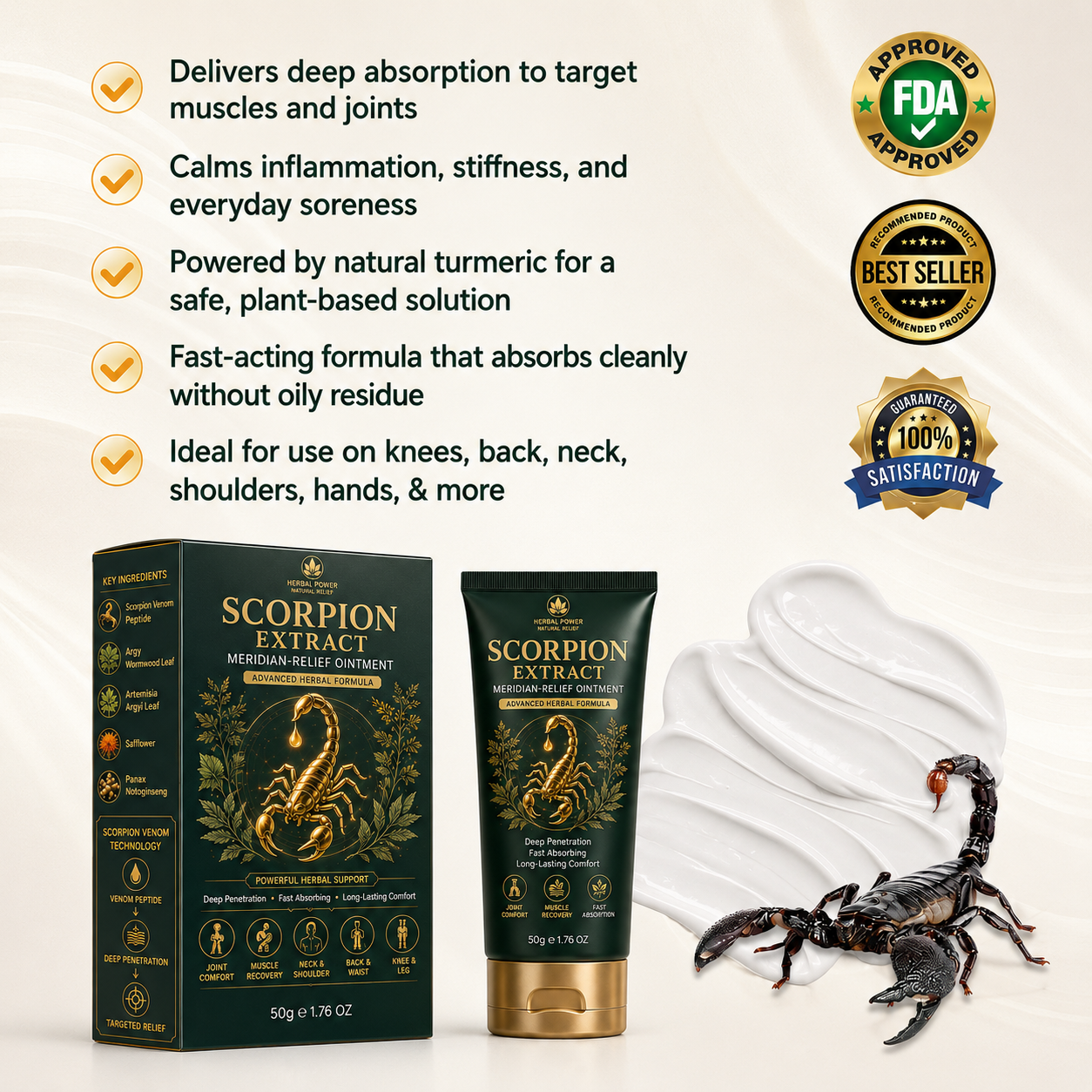 ScorpiTakt Joint & Muscle Relief Ointment