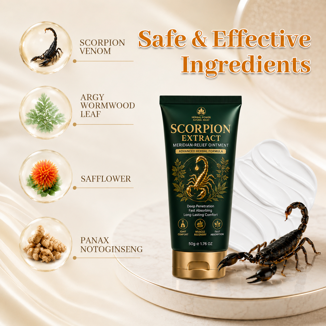 ScorpiTakt Joint & Muscle Relief Ointment