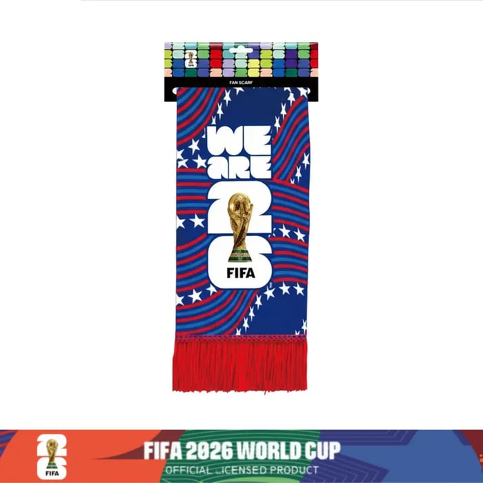 【FIFA World Cup 26】Licensed Fan Gear Set Premium Soccer Gifts: Shatterproof Beer Glass, Rowdy Cup, Scarf & Water Bottle Bundle