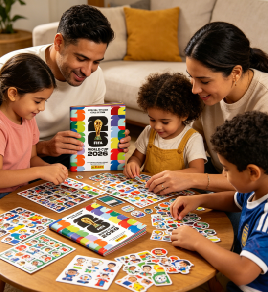 FIFA World Cup 2026 Official Sticker Collection - 25/50 Pack Box