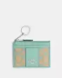 Mini Skinny Id Case In Signature Jacquard