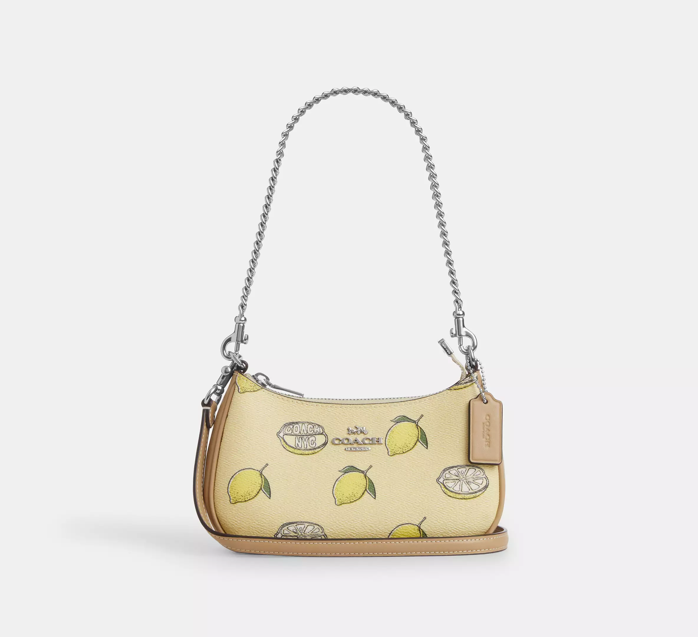 Teri Mini Crossbody Bag With Lemon Print