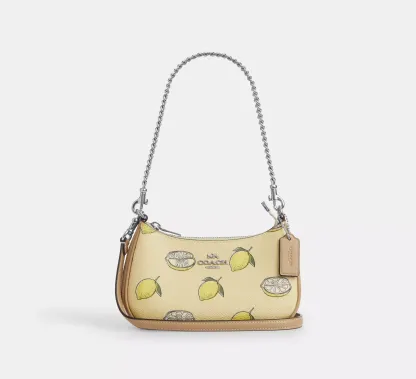 Teri Mini Crossbody Bag With Lemon Print