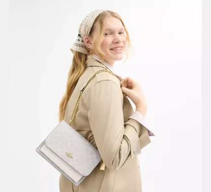 Klare Crossbody Bag In Signature Canvas
