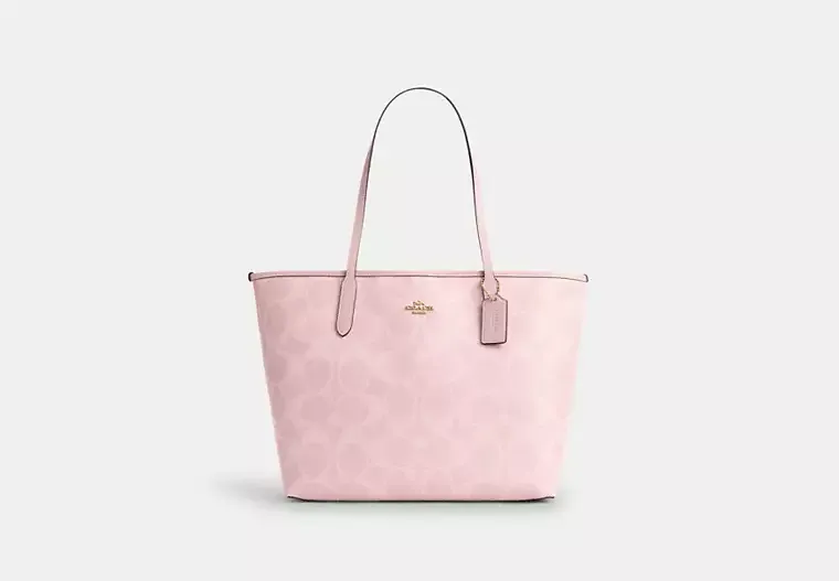 City Tote Bag In Signature Canvas