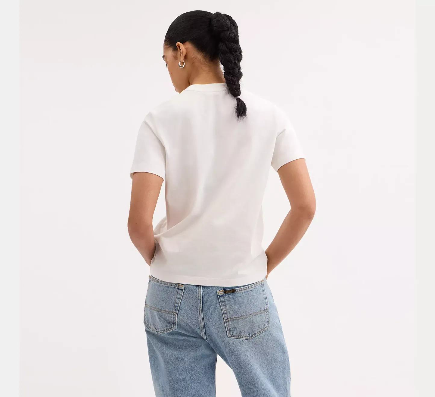 Cothtach X Peanuts Snoopy Signature Square T Shirt In Organic Cotton