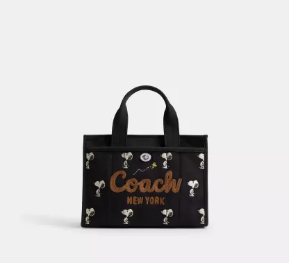 Cothtach X Peanuts Cargo Tote Bag 26 With Snoopy Print