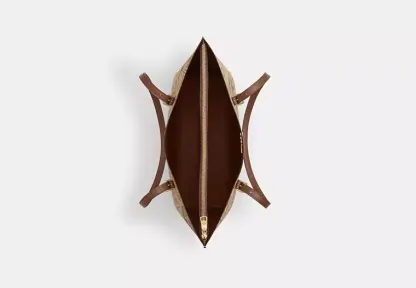Mollie Tote Bag In Signature Canvas With Shell Print
