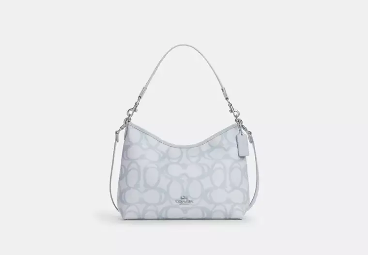 Laurel Shoulder Bag In Sketch Signature Canvas
