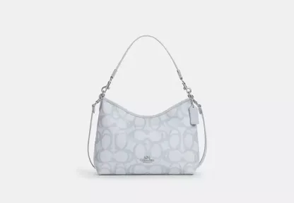 Laurel Shoulder Bag In Sketch Signature Canvas