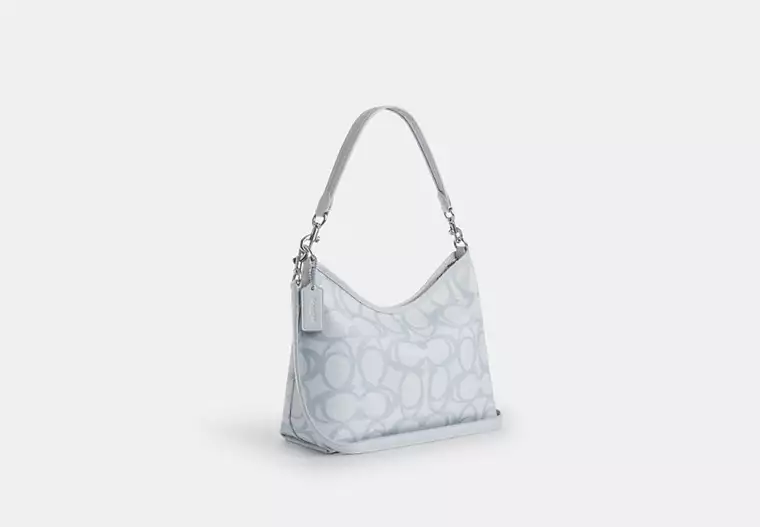 Laurel Shoulder Bag In Sketch Signature Canvas