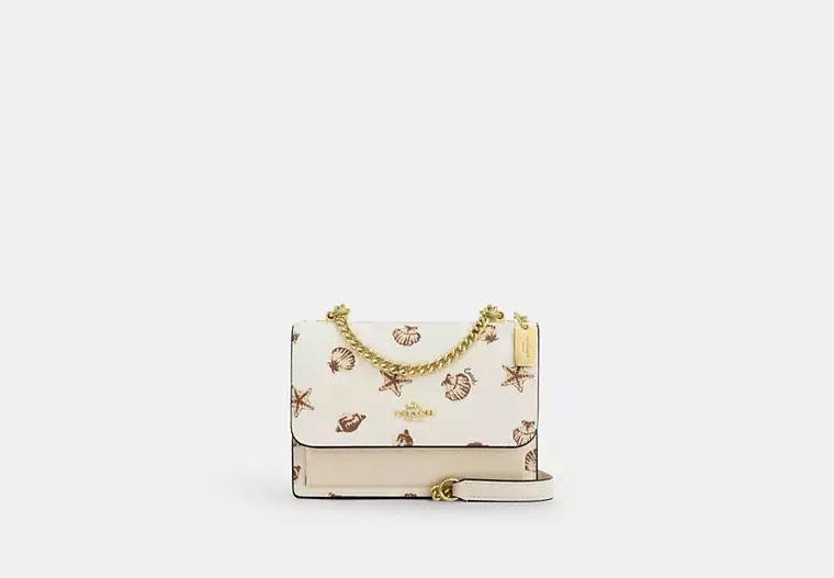 Mini Klare Crossbody Bag With Shell Print