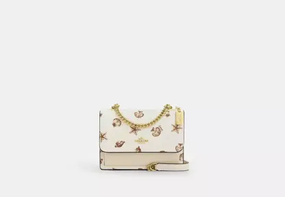 Mini Klare Crossbody Bag With Shell Print