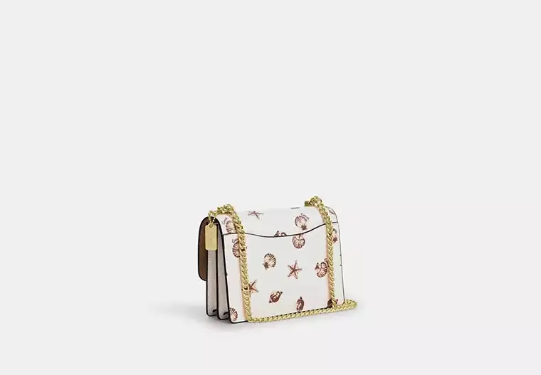 Mini Klare Crossbody Bag With Shell Print