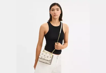 Mini Klare Crossbody Bag With Shell Print