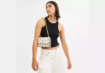 Mini Klare Crossbody Bag With Shell Print