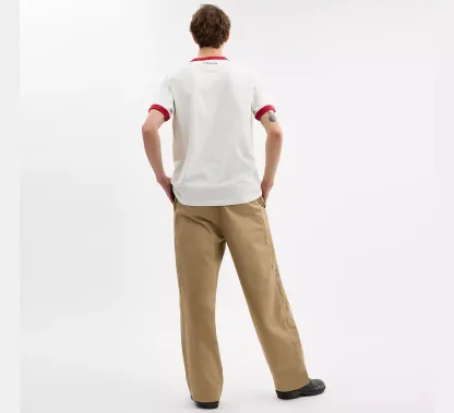 Cothtach X Peanuts Ringer T Shirt In Organic Cotton