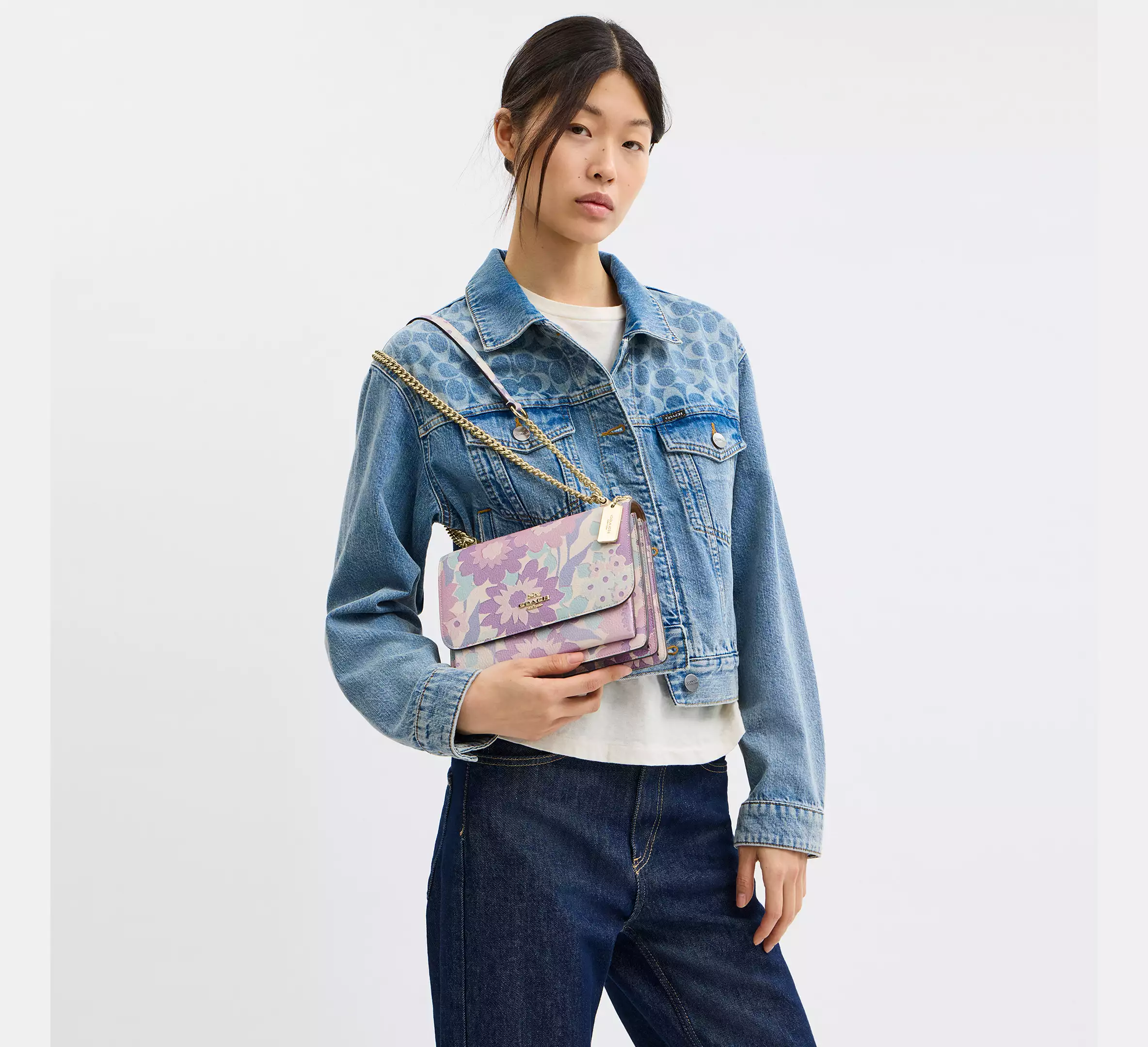 Klare Crossbody Bag With Floral Print