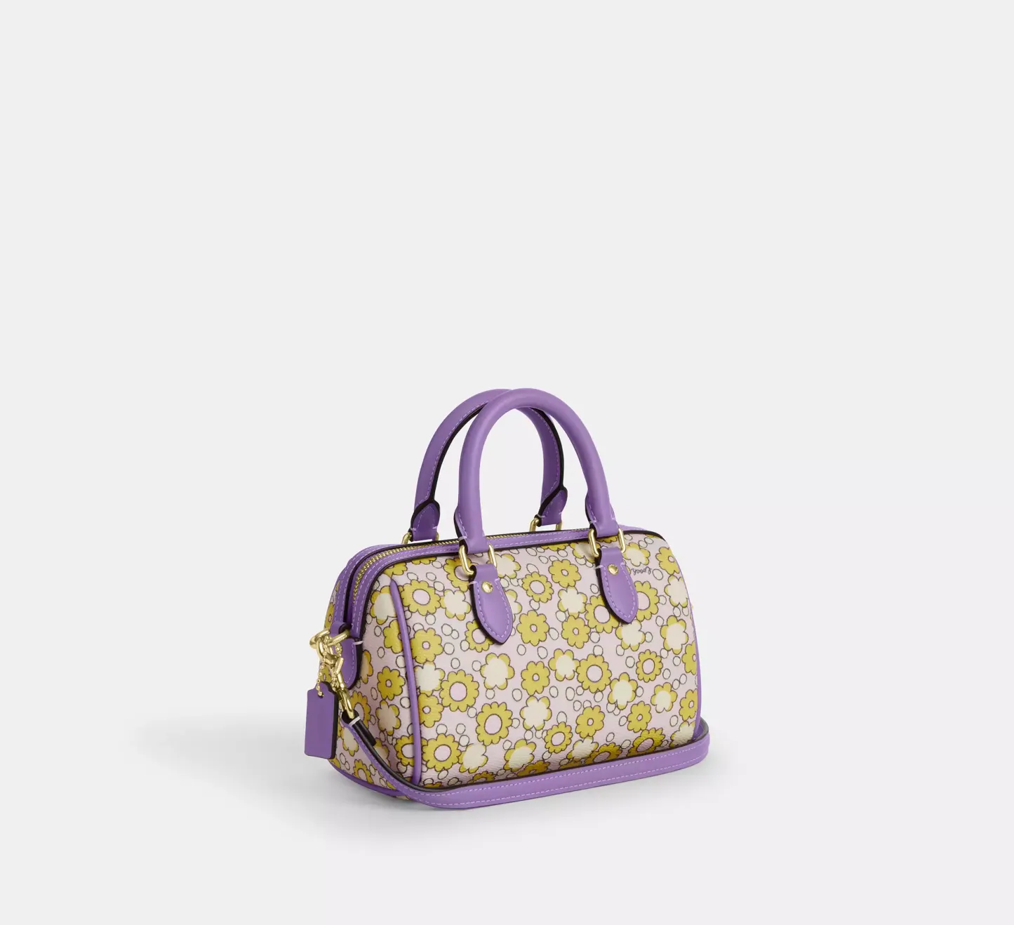 Mini Rowan Crossbody Bag With Floral Print