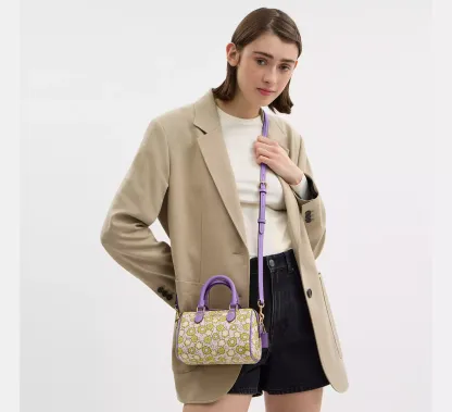 Mini Rowan Crossbody Bag With Floral Print